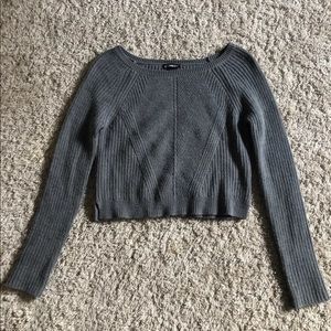 Express cropped sweater